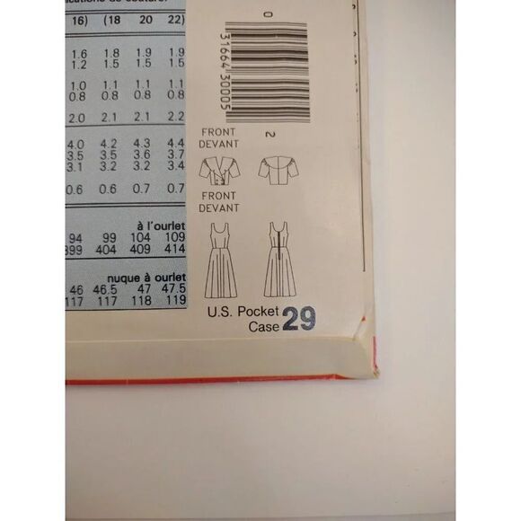 Vintage Butterick 4797 See Sew 2 Piece Dress Jacket Misses 6-8-10 UNCUT … - Picture 6 of 9